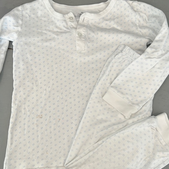 Boy’s Baby Bliss blue dot pajama set, size 5, good condition - Picture 1 of 1